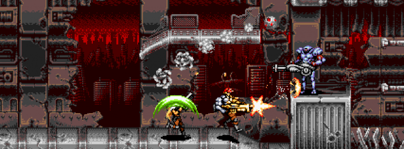 Blazing Chrome – Gameplay-Video zum Retro-Action-Platformer