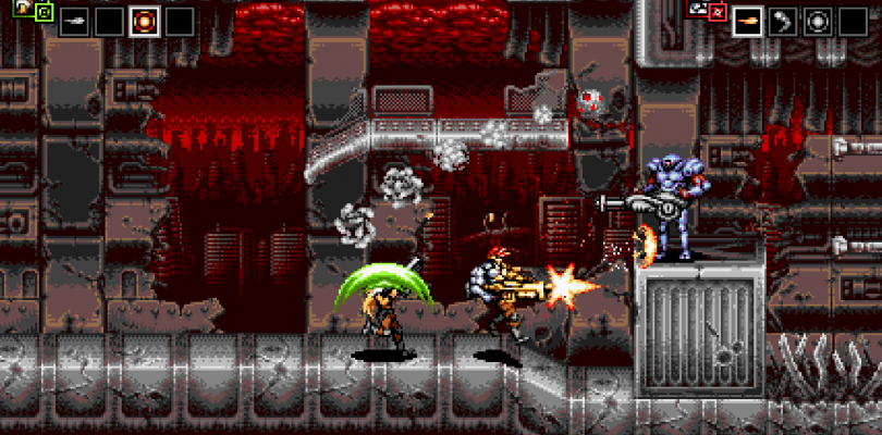 Blazing Chrome – Gameplay-Video zum Retro-Action-Platformer