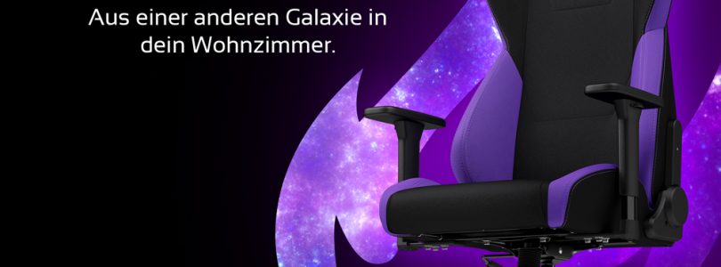 Nitro Concepts S300 – Gamer-Sessel erstrahlt in neuer Nebula Purple-Farbe