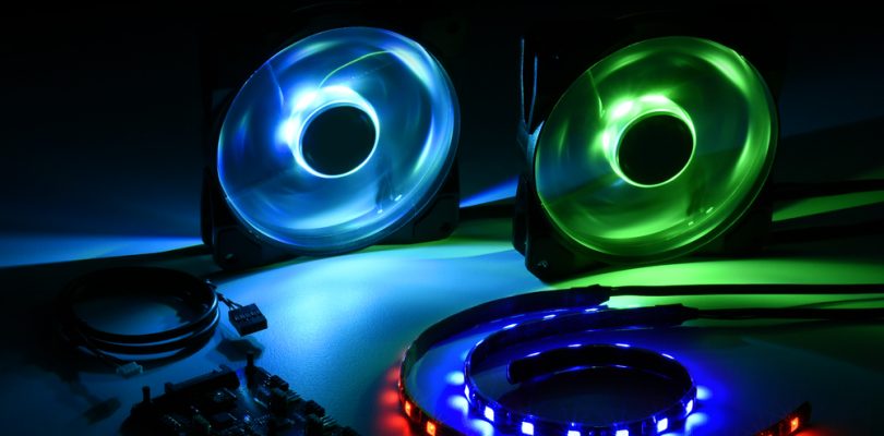 Pacelight RGB Illumination Set – Sharkoon veröffentlicht Sorglos-Paket mit Lüfter und Strips