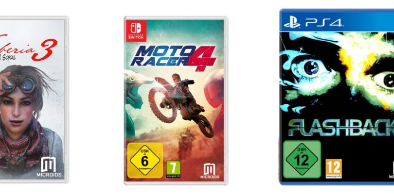 Microïds kündigt Syberia 3 und Moto Racer 4 für Nintendo Switch an