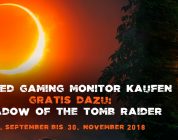 Shadow of the Tomb Raider beim Kauf von MSI Curved Gaming Monitoren gratis abstauben