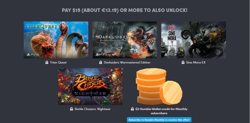 Humble Bundle – THQ Nordic veröffentlicht PS4-Spielebundle