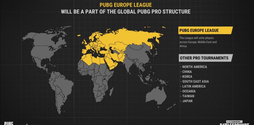 PUBG Europe League in Zusammenarbeit mit StarLadder gegründet