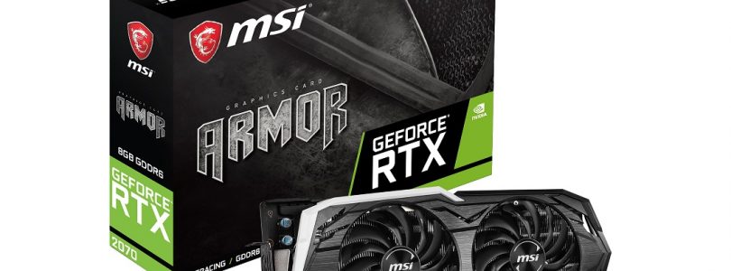 MSI präsentiert die NVIDIA GeForce RTX 2070 Grafikkarten im Custom-Design