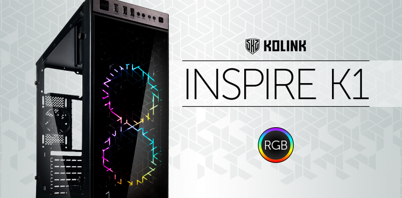 Kolink Inspire K1 – Günstiges PC-Gehäuse mit schöner Optik