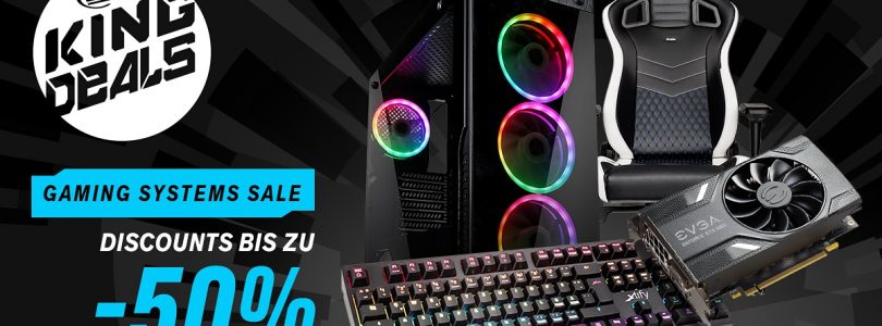 Caseking startet die King Deals 2018 mit 50% Rabatt