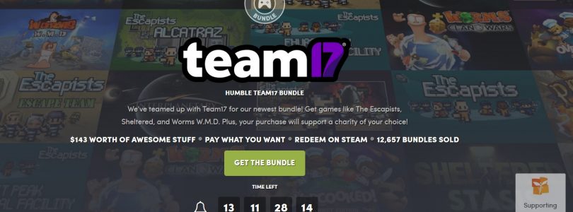 Humble Bundle – Paket von Team17 mit Worms und Escapists