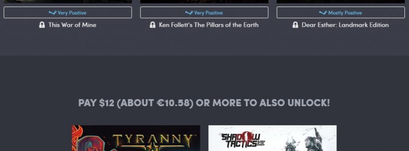 Humble Caffeine Bundle mit Shadow Tactics, This War of Mine und Mehr