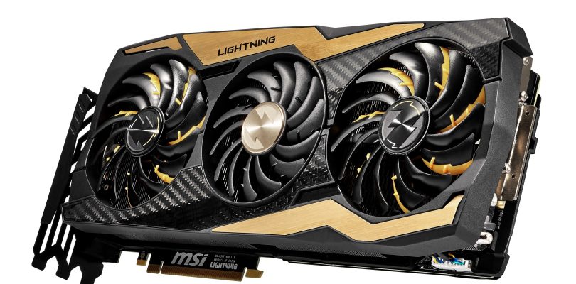 MSI präsentiert Custom-Karte GeForce RTX 2080 Ti LIGHTNING Z