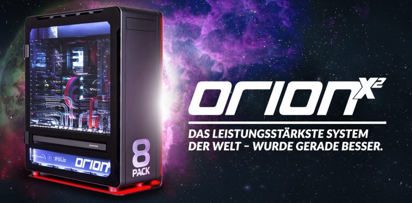 8Pack Orion X2 – Schnellster Fertig-PC der Welt kostet schlanke 39.999,90€