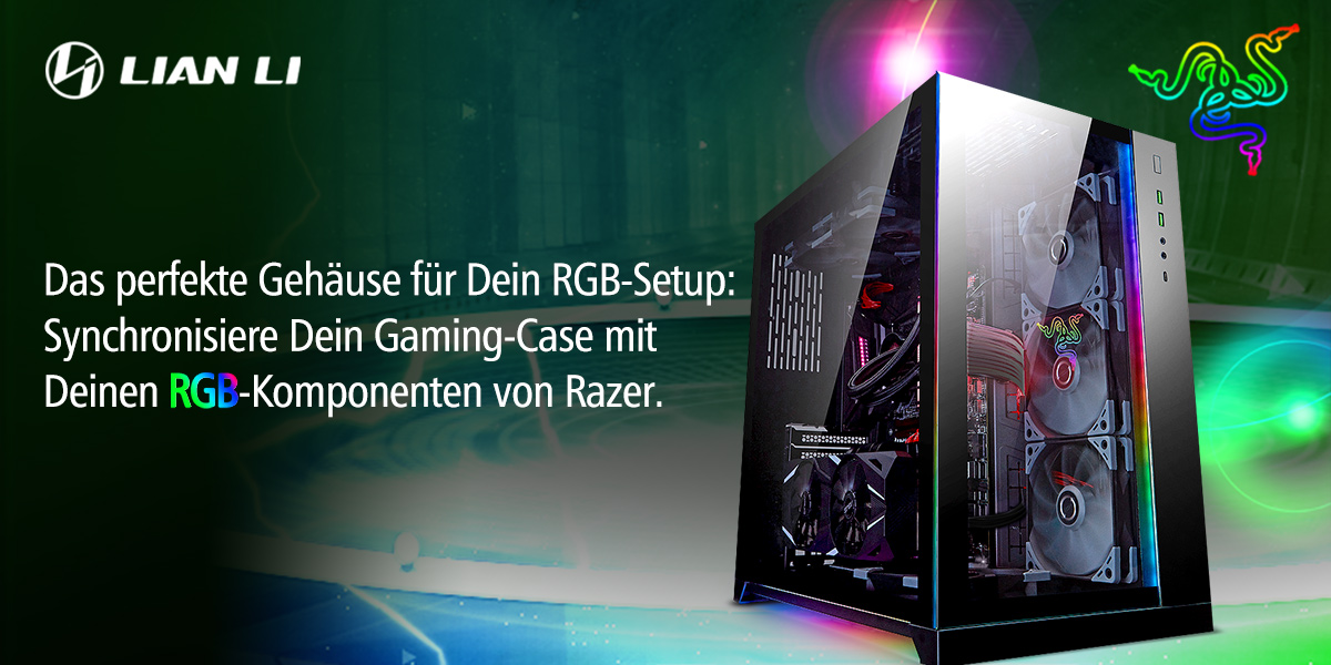 Li Lin Razer Pc Lian Li PC-O11 startet als Dynamic „Razer Edition“ bei Caseking - MDE ...