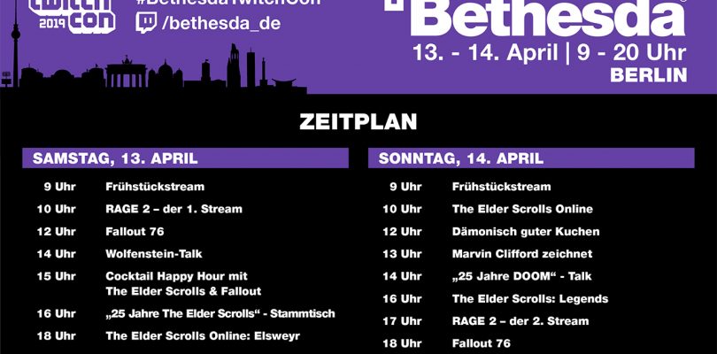 TwitchCon 2019 – Das zeigt Bethesda auf dem Event