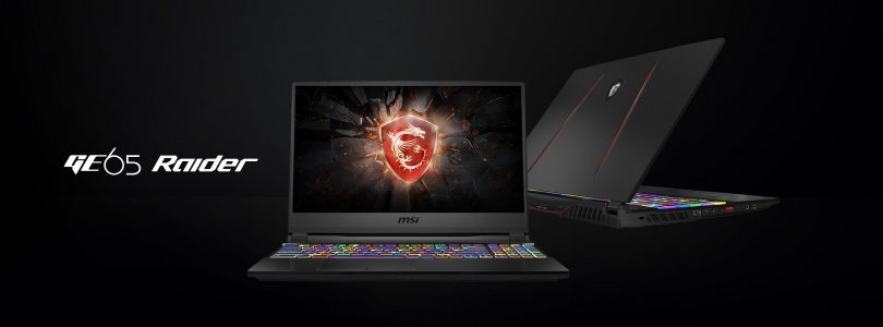 MSI präsentiert neuen Gaming-Laptop GE65 Raider