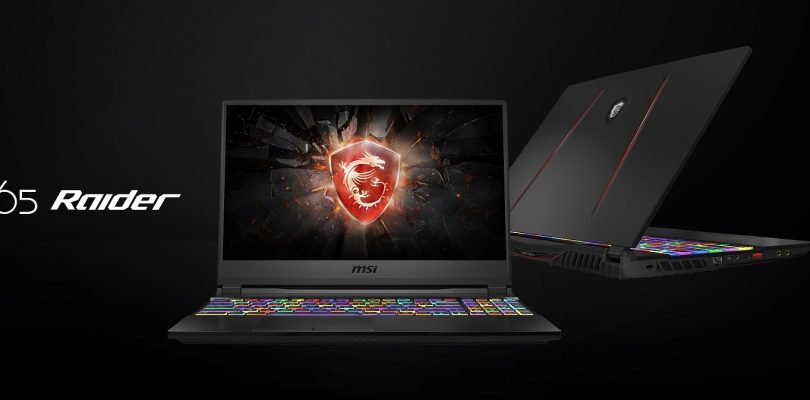 MSI präsentiert neuen Gaming-Laptop GE65 Raider