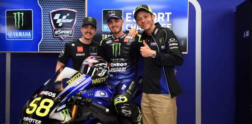 Monster Energy Yahama verstärkt sein eSports-Team für MotoGP 19