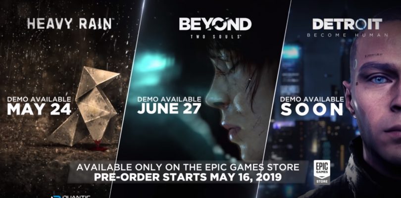 Heavy Rain, Beyond: Two Souls und Detroit: Become Human bekommen Demos, PC-Release bekannt