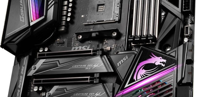 MSI zeigt die neuen X570 Mainboards mit AM4-Sockel