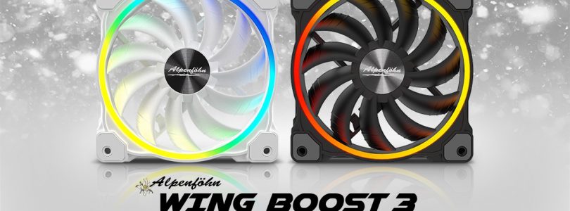 Alpenföhn startet mit RGB-Lüftern Wing Boost 3 durch