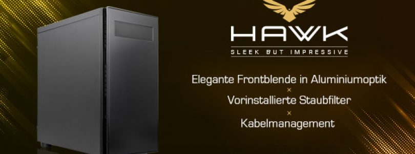 Chieftec Hawk – Neues Gaming-Gehäuse richtet sich an Einsteiger