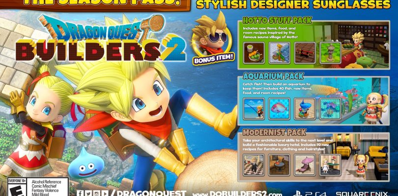 Dragon Quest Builders 2 – Season Pass beinhaltet 3 DLCs