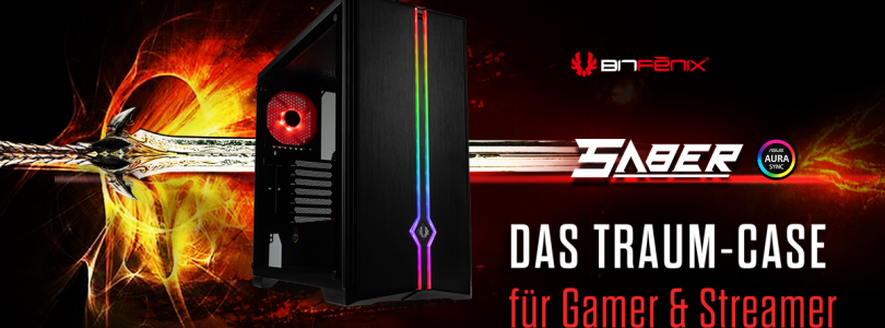 Hardware-Test: BitFenix Saber TG Midi-Tower – Ein eleganter kleiner Freund