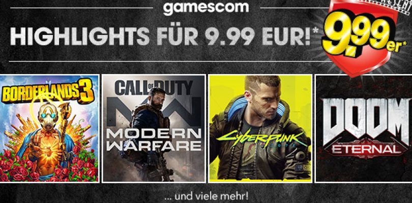 GameStop feiert die gamescom 2019 mit etlichen 9,99er Aktionen