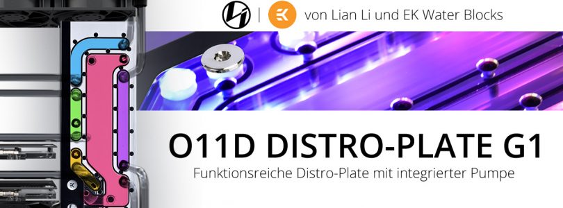 Lian Li O11D Distro-Plate G1 mit integrierter Pumpe startet bei Caseking