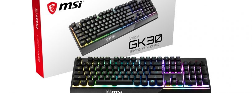 MSI präsentiert Gaming-Maus und Tastatur für Einsteiger