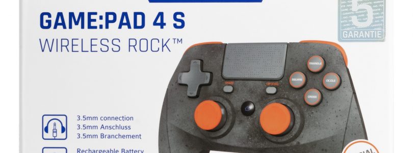 snakebyte veröffentlicht GAMEPAD 4S WIRELESS ROCK für die PS4