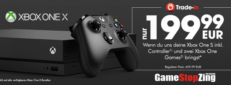 GameStop – Neue Eintauschaktion mit XBox One X und 1 TB