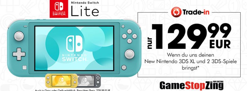 GameStop Eintauschaktion – Nintendo Switch Lite um 129,99€