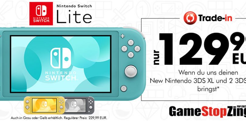 GameStop Eintauschaktion – Nintendo Switch Lite um 129,99€