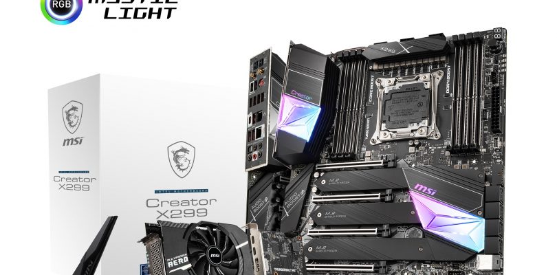 MSI X299 – Spezielle Mainboards für Intels Core-X-Reihe