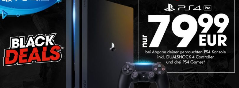 GameStop Black Deals – PS4 Pro-Eintauschaktion um 79,99€