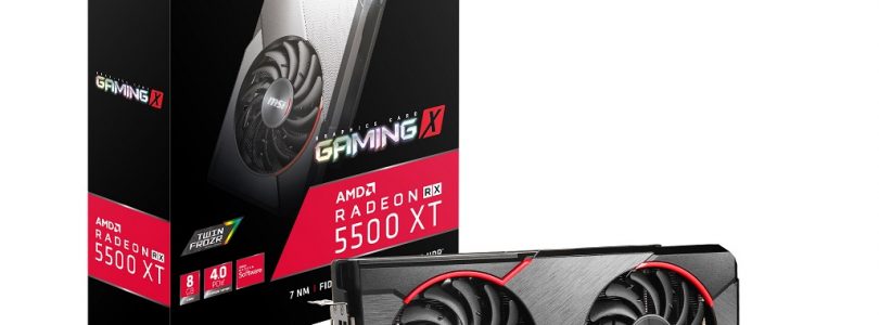 MSI Radeon RX 5500 XT GAMING X im Detail