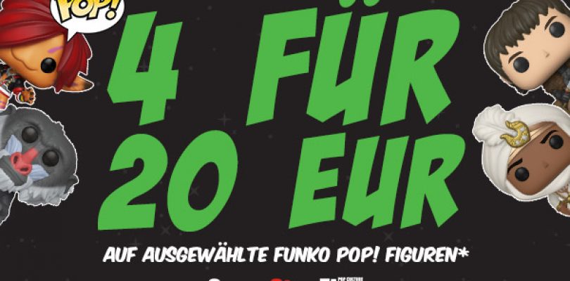 GameStopZing – Vier Funkos können aktuell um 20€ abgestaubt werden