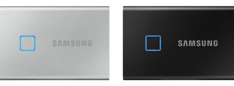 CES 2020 – Samsung Portable SSD T7 Touch mit Fingerabdruckscanner