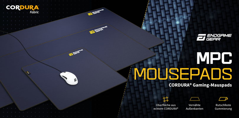 Endgame Gear – Das MPC CORDURA Gaming-Mousepad im Detail