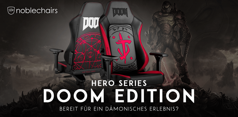 noblechairs HERO Series – Die Doom Edition im Detail