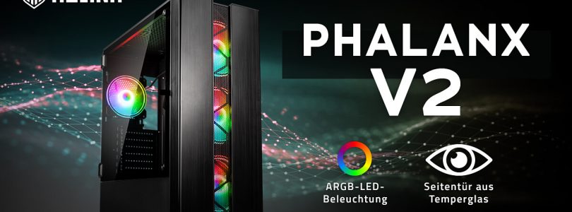 Kolink Phalanx V2 – Midi-Tower mit adressierbarer RGB-Beleuchtung