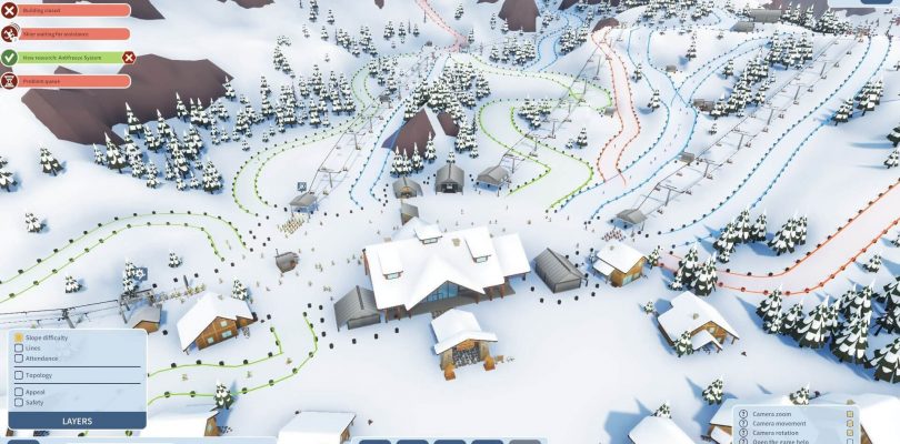 Snowtopia – Skiparadies-Tycoon startet in den Early Access