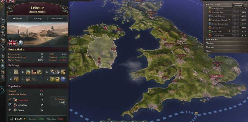 Victoria 3 – „Sphere of Influence“-DLC angekündigt