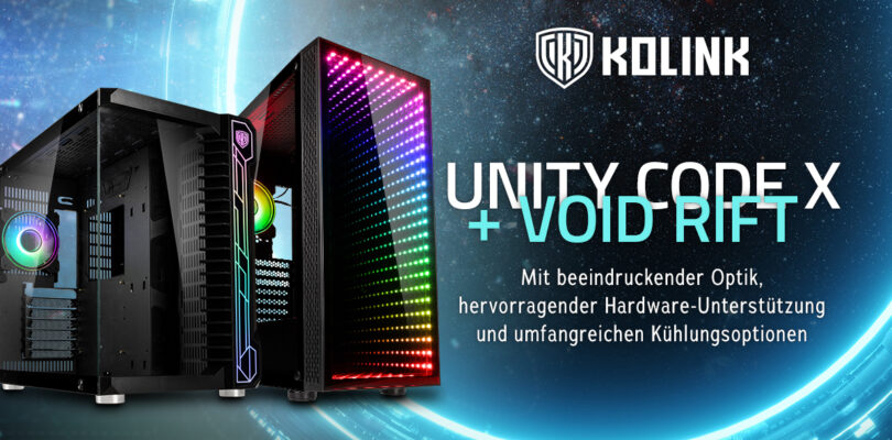 Unity Code X und Void Rift – Die Gehäuse von Kolink im Detail