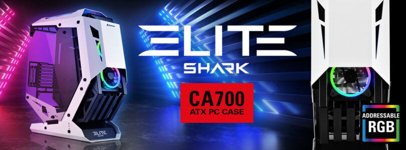 ELITE SHARK CA700 – Das Open Frame-Gehäuse von Sharkoon im Detail