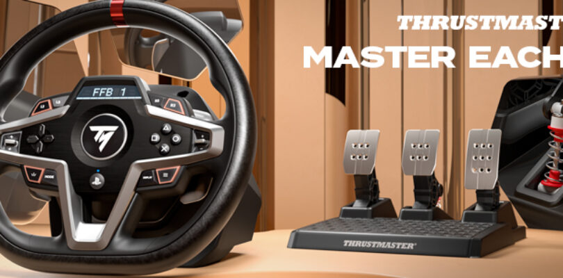 Thrustmaster T248 – Neues Force-Feedback-Rennlenkrad angekündigt