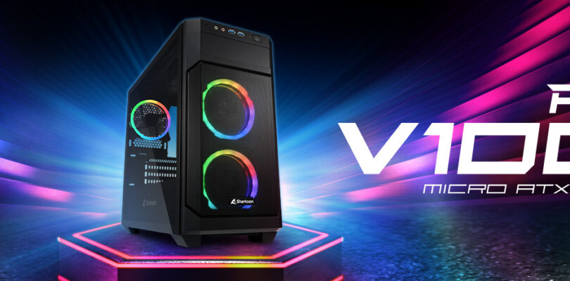 V1000 RGB – Das kompakte ATX-Gehäuse von Sharkoon im Detail