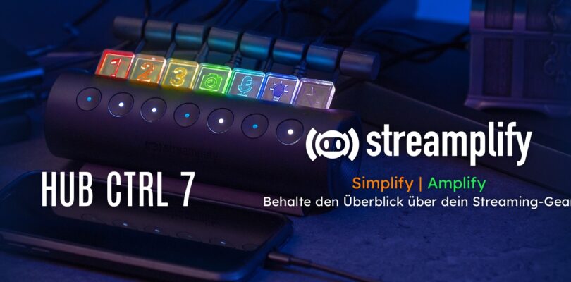 streamplify HUB CTRL 7 – Der Verteiler für alle Streamer im Detail