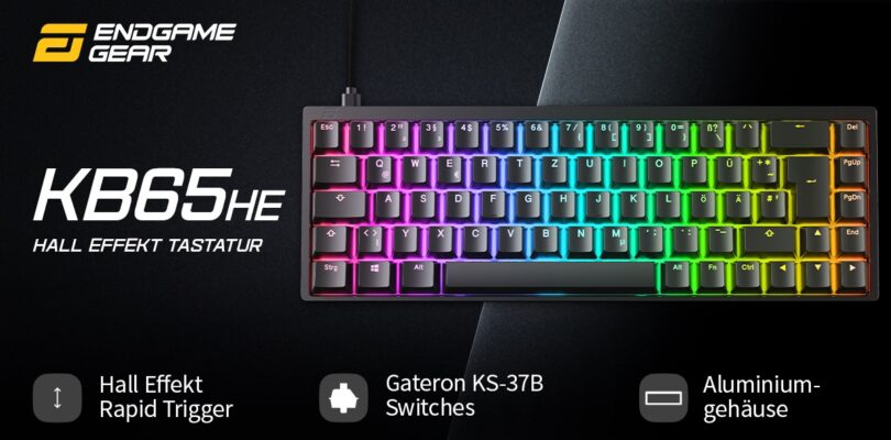 Endgame Gear KB65HE – Die Gaming-Tastatur im Detail