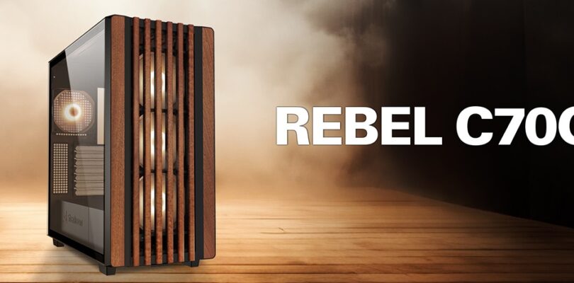 Sharkoon Rebel C70 RGB – ATX-Gehäuse mit Holzverkleidung
